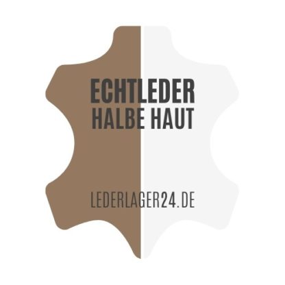 Echtleder - Halbe Haut - Halbe Lederhaut kaufen bei LederLager24.de