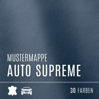 Echtleder Mustermappe - Kollektion Auto Supreme